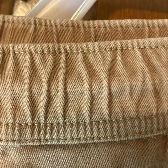 ACROSS THE POND TAN STRETCHY PANTS! - Picture 9 of 10